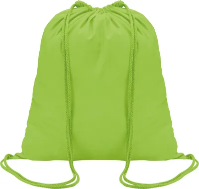 Produktbild von SOLs 04095 | Drawstring Backpack Genova Turnbeutel - Farbe: Yellow Green - Größe: 37 x 41 cm