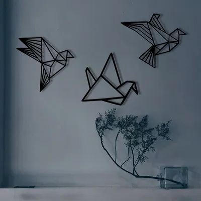 Image de Wallity, accessoire mural décoratif en métal, 100 x 31 cm, noir | 100 % métal (épaisseur : 1,2 mm) | Un design élégant et moderne pour votre intérieur ou votre bureau.