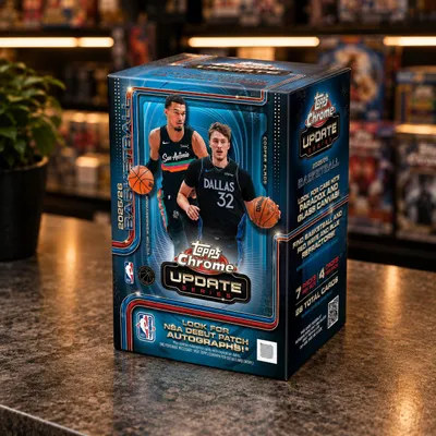 Produktbild von 2025-26 Topps Chrome NBA Update Series Value Box Englisch, KI-generiertes Bild