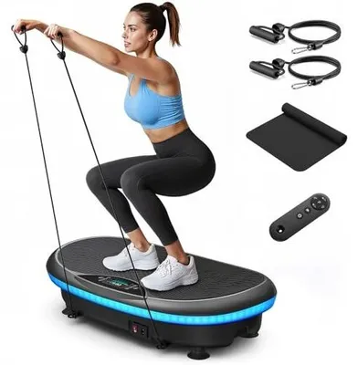 Zdjęcie produktu dla Płyta wibracyjna 4D fitness 120 prędkości bluetooth siłowni