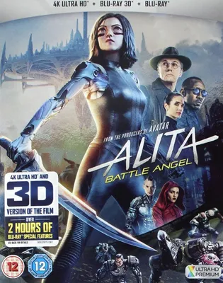 Produktbild von Alita: Battle Angel [BLU-RAY+BLU-RAY 3D+BLU-RAY 4K]