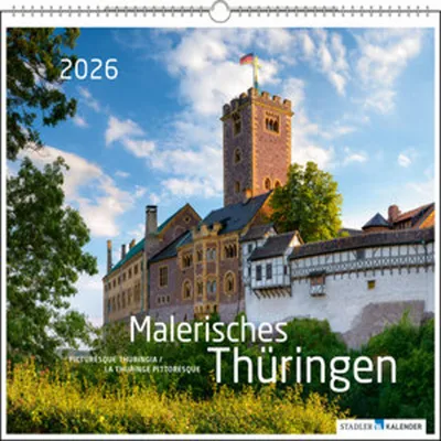 Image de Kalender 2026: Malerisches Thüringen – Historische Städte und kulturelle Vielfalt