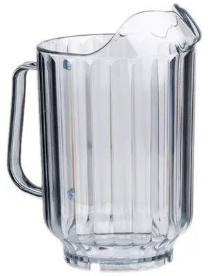 Kunststoff-Karaffe, 1,5 l, Ø 13 cm, H 21 cm, transparent