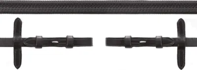 Produktbild von Schockemöhle Sports Gummizügel mit Zaumhaken Black/Silver WB