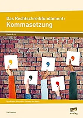 Obrázek produktu pro Das Rechtschreibfundament: Kommasetzung