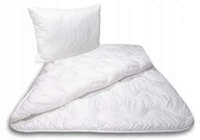 Produktbild von Textom Bettdecken- und Kissen-Set 160x200 cm Ganzjährig Antiallergisch
