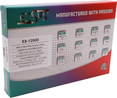 Obrázek produktu pro EXSYS EX-12000, PCIe, USB 3.2 Gen 2 (3.1 Gen 2)