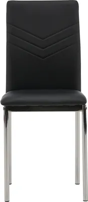 Produktbild von Venture Home Stuhl Lily Schwarz 2er-Pack