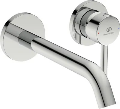 Immagine prodotto di Ideal Standard Ceraline, miscelatore da incasso per lavabo a parete, sporgenza 180 mm A6938AA cromo