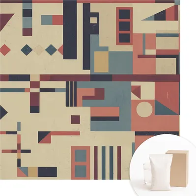 Obrázek produktu pro Samolepicí fototapeta – nástěnné malby do obývacího pokoje – 250 x 250 cm – dekorativní fólie na stěny – moderní design pro výzdobu stěn – tapety do interiérů – abstraktní kompozice