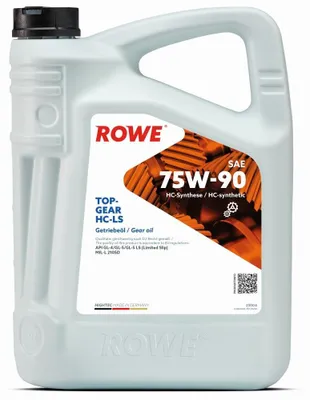 Produktbild von ROWE 25004-0050-99 HIGHTEC Getriebeöl HC Synthese 75W-90 Schaltgetriebe 5L