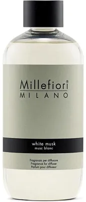 Zdjęcie produktu dla Dyfuzor zapachowy Millefiori Milano White Musk Refill 250 ml
