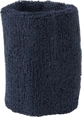 Produktbild von Jumada's - Schweißbänder - Armbänder - Armband - Schweißband - Sportband - Sportzubehör - Schwitzen - Schweißableitend - Dunkelblau - 1 Paar