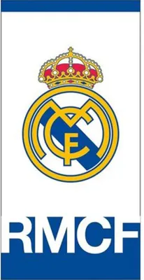 Produktbild von Real Madrid CF - Badetuch, Wappen BS5906 (Einheitsgröße) (Weiß)