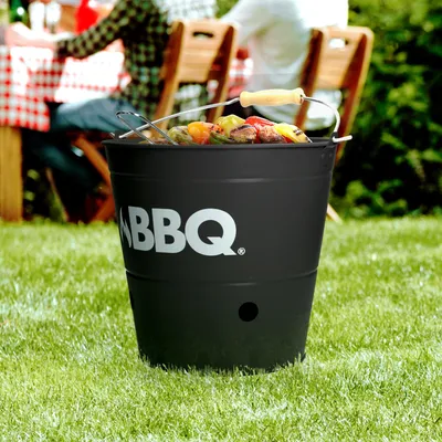 Produktbild von Koopman BBQ Grill Eimer - schwarz