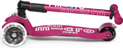 Produktbild von Micro Mobility Maxi Micro Deluxe Berry Red, Kinder, Dreiradroller, Unisex, Asphalt, 70 kg, 3 Rad/Räder