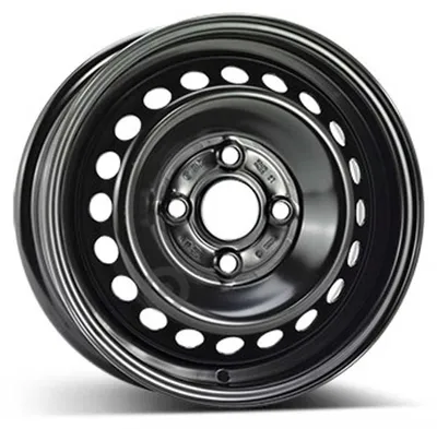 Image de jantes en fer ALCAR ACCIAIO 4275 4.5x13 4x100 ET 35 NOIR