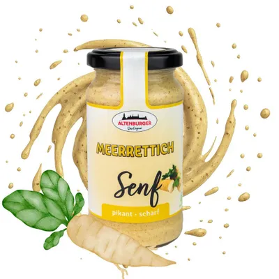 Produktbild von Meerrettich Senf, 200 ml