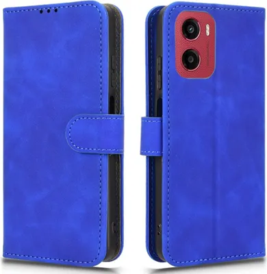 Produktbild von Motorola Moto G05 / E15 Hülle - Coverup Klapphülle - Blau