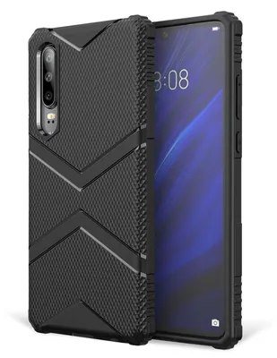 Zdjęcie produktu dla Etui na telefon komórkowy NALIA kompatybilne z Huawei P30, silikonowy pokrowiec odporny na wstrząsy czarny