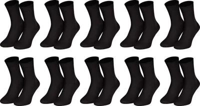 Tobeni Herrensocken Business Socken 100 Baumwolle Spitze handgekettelt Schwarz