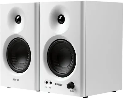 Produktbild von Edifier MR4-WHITE, 2.0 Kanäle, Kabelgebunden, 21 W, 60 - 20000 Hz, Weiß