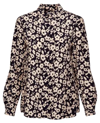 Produktbild von Seidensticker Damen Bluse - Fashion Bluse - Regular Fit – Hemdblusenkragen - Lan