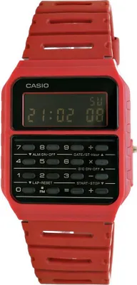 Produktbild von Casio Vintage Casio VINTAGE Oldschool Manish Farbe Herrenuhr Casio-CA-53WF-4BEF