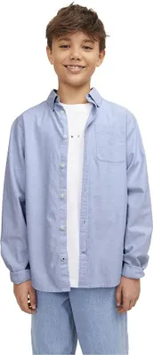 Produktbild von Jack & Jones Eoxford Langarmhemd Blau 8 Years Junge Blau 8 Years
