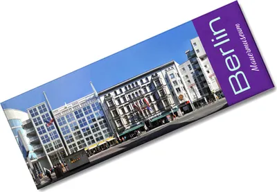 Produktbild von streetline Berlin Mauermuseum Panorama Souvenir Magnet