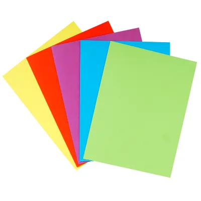 Image de Exacompta 10x 25 chemises Double Poche 210 A4 ou A3 24x32cm assort. 415000E