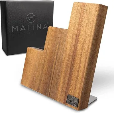 Produktbild von Famanu Messerblock Magnetisch - Doppelseitig, Acacia Holz