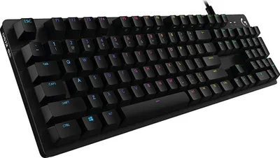 Produktbild von Logitech G 920-008946 - Kabelgebunden - USB - Mechanischer Switch - QWERTY - RGB-LED - Karbon