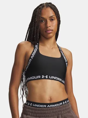 Productafbeelding van Under Armour HeatGear sportbeha voor dames, model met rugbedekking, maat XL