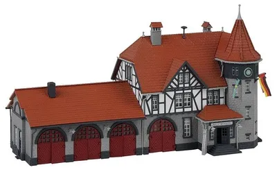 Produktbild von Faller 232194 - 1/160 / N Rathaus mit Feuerwache - Neu