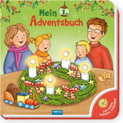 Produktbild von Trötsch Soundbuch mit Licht Mein 1. Adventsbuch: Soundbuch Lichtbuch Bilderbuch Spielbuch