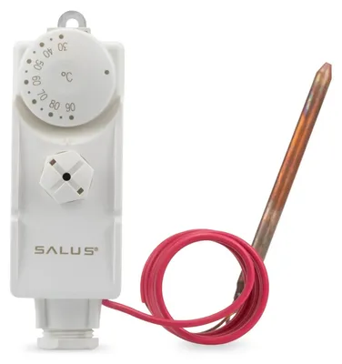 Immagine prodotto di Termostato Salus con sensore a distanza e interruttore bimetallico, 230 V, bianco, 1 pz.