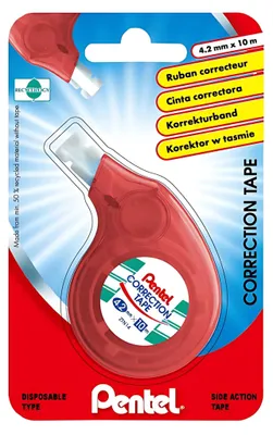 Produktbild von Pentel Korrekturband 4,2mmx10m
