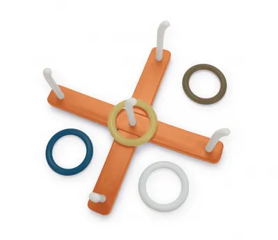 Produktbild von Dantoy BIOplastic ringwerpspel (5-delig)