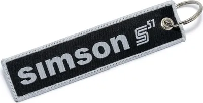 Zdjęcie produktu dla Breloczek "Simson", wykonany z tkaniny