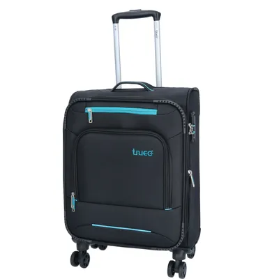 Produktbild von TheTrueC 4-Rad Trolley 55cm Black-Blue Palma Black : Black Farbe vom Hersteller: Black