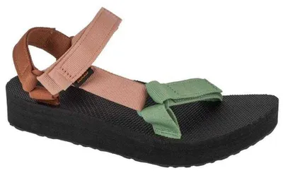 Productafbeelding van Teva - "Midform Universal" sandalen voor dames, met plateauzool, model PP11012 (maat 38 EU) (beige/salie/zwart)
