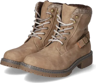 Produktbild von Jane Klain Damen Schnürstiefeletten Hell Braun Synthetik  Größe: 40