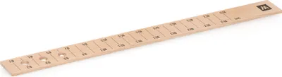 Produktbild von Metrie | 31 cm Rührhölzer | Gelocht | Millimeterskala