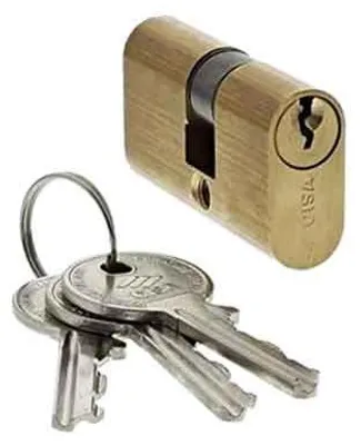 Obrázok produktu pre OVÁLNY VLOŽKOVÝ CYLINDER, Č. VÝROBKU 08210, CISA, 70 mm (30+10+30)