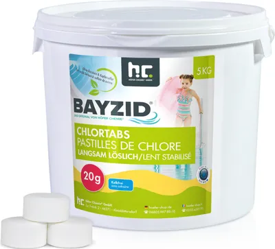 Produktbild von 5 kg BAYZID® Chlortabs 20g langsam löslich