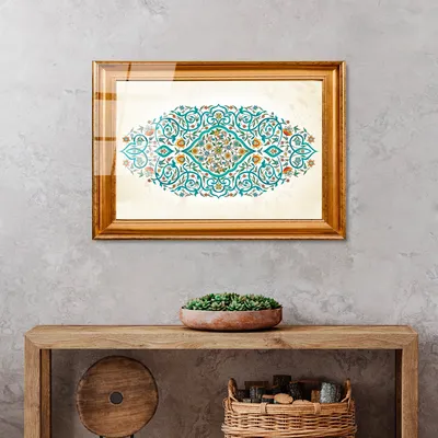 Produktbild von Wallity, UV-475 50 x 70, Dekorative Malerei aus gehärtetem Glas, 100 % gehärtetes Glas, Mehrfarbig, 50 x 70 cm