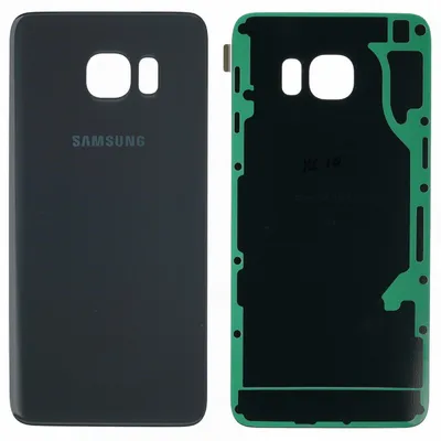 Produktbild von Samsung Galaxy S6 Edge+ (Plus) (SM-G928F) Backcover + Kameraglas + Kleber, Silber