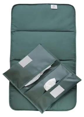 Produktbild von KipKep Napper Wickelunterlage + Wickeletui Calming Green