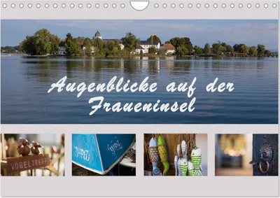 Produktbild von Augenblicke auf der Fraueninsel (Wandkalender 2025 DIN A4 quer), CALVENDO Monatskalender